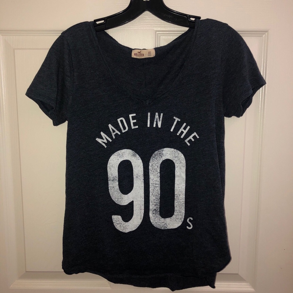 HOLLISTER drop shoulder tshirt!